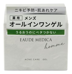 Гель для ухода Momotani Juntenkan за проблемной кожей лица у мужчин Eau De Medica 85 г