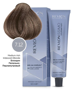 Краска для волос Revlon Professional Revlonissimo Colorsmetique Color & Care, 7.12