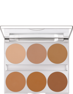 Тон-пудра Dual Finish в палитре 6 цветов 10 г WarmComplexion No Brand