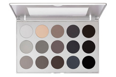 Тени в палитре 15 цв./Eye Shadow Palette 15 col. 37,5 гр. (Цв: SmokeyGrey) No Brand