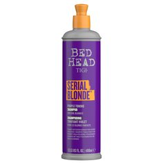 Шампунь против желтизны TIGI для блондинок Bed Head Serial Blonde Purple Toning 400 мл