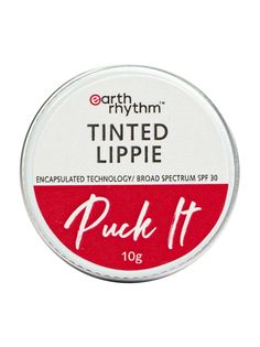 Оттеночный тинт-бальзам для губ Earth Rhythm Puck It Tinted Lippie SPF 30