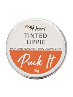 Оттеночный тинт-бальзам для губ и щек Earth Rhythm Puck It Tinted Lippie SPF 30