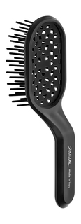 Щетка для влажных и запутанных волос Janeke Curvy Bag Brush Black