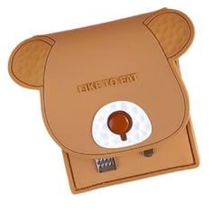 Маникюрный набор Bear like to eat коричнеый No Brand