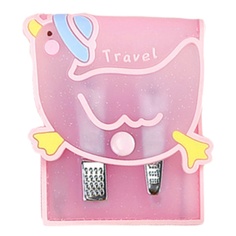 Маникюрный набор Duck travel розовый No Brand