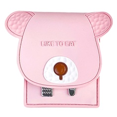 Маникюрный набор Bear like to eat розовый No Brand
