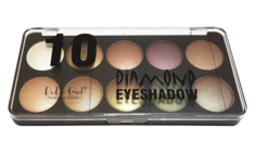 Палетка теней для глаз DoDo Girl Diamond Eyeshadow 10 оттенков набор B