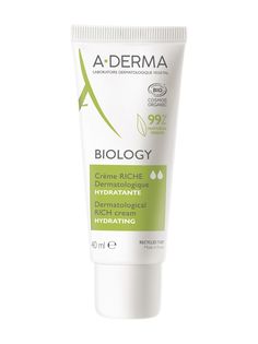 Дерматологический крем для лица A-Derma Biology Dermatological Rich Cream Hydrating 40мл