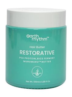 Восстанавливающее твердое масло для волос Earth Rhythm Restorative Hair Butter