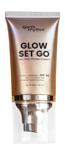 Мерцающий крем-праймер для лица Earth Rhythm Glow Set Go All Day Strobe Cream SPF 50