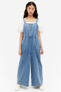 Комбинезон женский Monki 1082088002 синий L (доставка из-за рубежа)