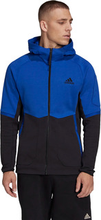 Толстовка мужская Adidas M D4Gmdy Fz Hoody синяя XL