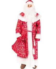 Костюм карнавальный мужской Дед Мороз Batik 3000 красный 54-56 RU Батик