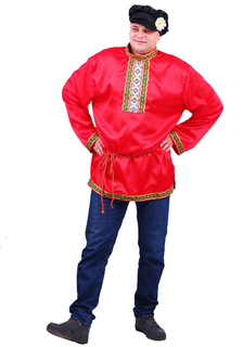 Костюм карнавальный мужской Иванушка Batik 5004 красный 56 RU Батик