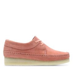 Полуботинки женские Clarks Weaver. 26140897 розовые 37 EU