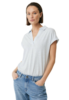 Блуза женская MEXX TU2124033W голубая 2XL