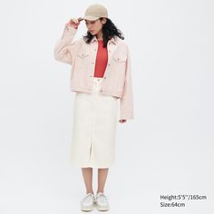 Юбка женская UNIQLO 461327COL00 белая 26 (доставка из-за рубежа)