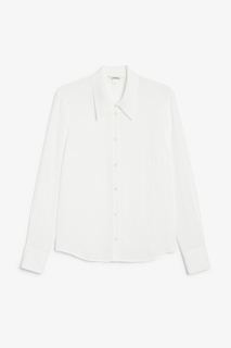 Рубашка женская Monki 1168454002 белая XL (доставка из-за рубежа)