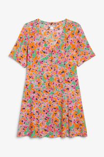Платье женское Monki 1006130020 разноцветное S (доставка из-за рубежа)