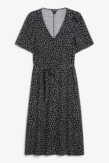Платье женское Monki 1145937003 черное XS (доставка из-за рубежа)