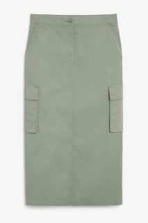 Юбка женская Monki 1168250002 хаки 36 (доставка из-за рубежа)