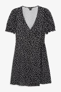 Платье женское Monki 1145949003 черное 34 (доставка из-за рубежа)