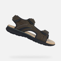 Сандалии мужские GEOX U25ELA0EK14C3009 хаки 43 EU