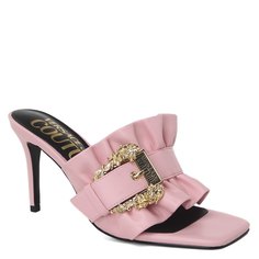 Шлепанцы женские Versace Jeans Couture 74VA3S70 розовые 35 EU