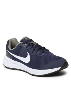 Кроссовки женские Nike Revolution 6 Nn (GS) DD1096 400 синие 35.5 EU