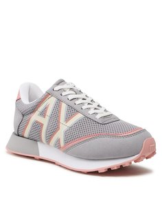 Кроссовки женские Armani Exchange XDX109 XV710 K746 серые 38 EU