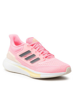 Кроссовки женские Adidas Eq21 Run GW6721 розовые 38 2/3 EU