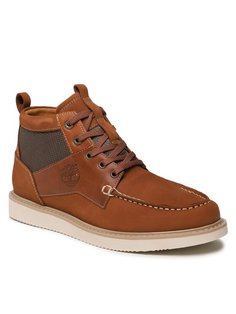 Ботинки мужские Timberland Newmarket II L/F Chk TB0A2AHBF131 коричневые 44 EU