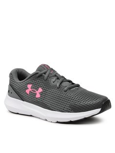 Кроссовки женские Under Armour UA W Surge 3 3024894-103 серые 40 EU