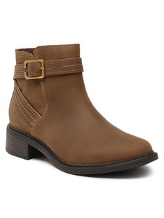 Ботинки женские Clarks Maye Strap 261680794 коричневые 40 EU