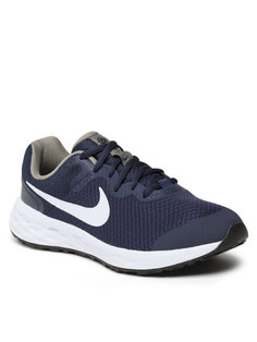 Кроссовки женские Nike Revolution 6 Nn (GS) DD1096 400 синие 36.5 EU