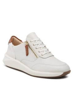 Кроссовки женские Clarks Un Rio Zip 261673724 белые 40 EU