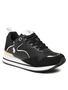 Кроссовки женские U.S. POLO Assn. Layla LAYLA001C черные 39 EU
