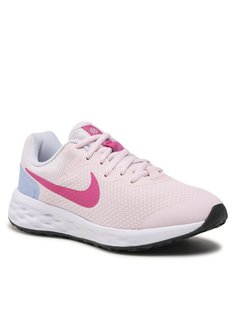 Кроссовки женские Nike Revolution 6 Nn (GS) DD1096 600 розовые 37.5 EU