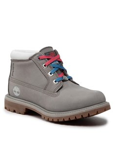 Ботинки женские Timberland Nellie Chukka Double TB0A44HUF491 серые 40 EU
