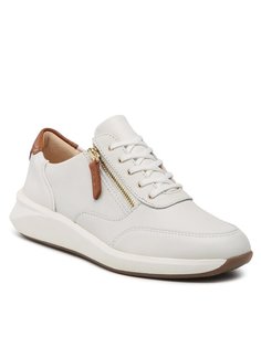 Кроссовки женские Clarks Un Rio Zip 261673724 белые 37 EU