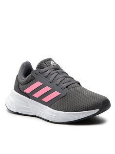 Кроссовки женские Adidas Galaxy 6 GW4135 серые 37 1/2 EU