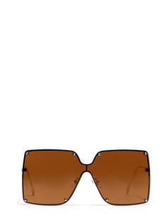 Солнцезащитные очки женские Vitacci EV22066 коричневые