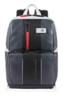 Рюкзак для ноутбука унисекс PIQUADRO CA3214UB00L/GRN 14" серо-черный