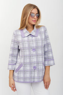 Жакет женский Текстильная Мануфактура Д 2256 фиолетовый 54 RU