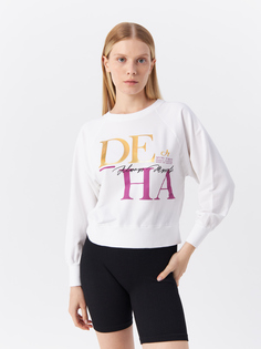 Лонгслив женский Deha B64131.10001 белый XS