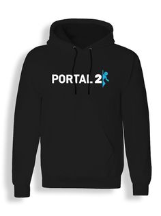 Худи унисекс СувенирShop Portal/Портал/Головоломка 25 черное L