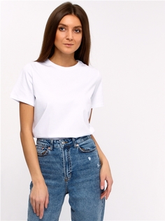 Футболка женская Апрель 1ЖДФК3897804 белая 84/164