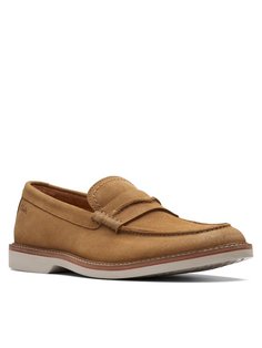 Лоферы мужские Clarks Atticus LTSlip 26172440 бежевые 43 EU