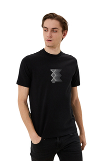 Футболка мужская MEXX 193911 черная 2XL